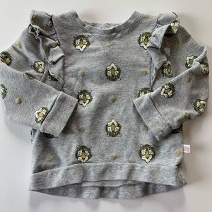 Rosie Pope Tiger Sweatshirt - 6 Months
